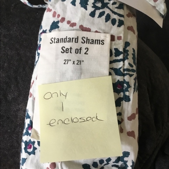 Urban Outfitters Pillow sham just one - Picture 2 of 5